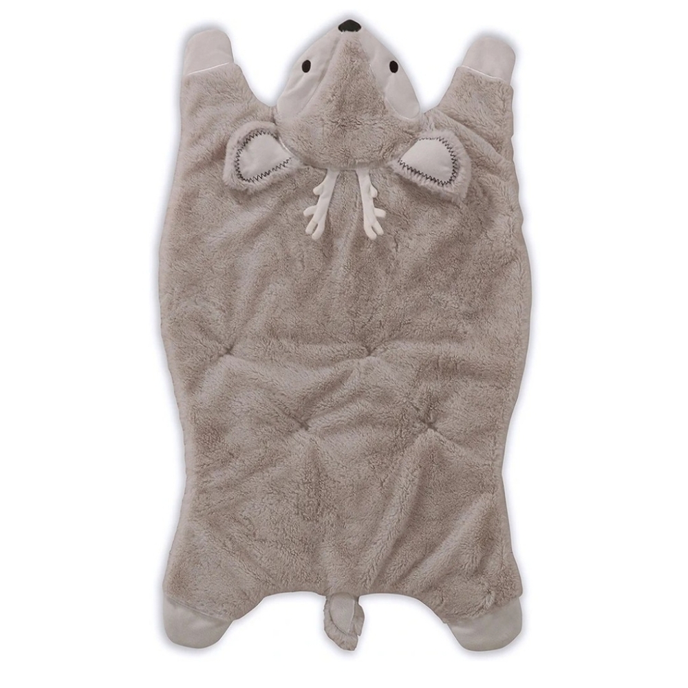 Everly Deer Throw tummy time decor blanket